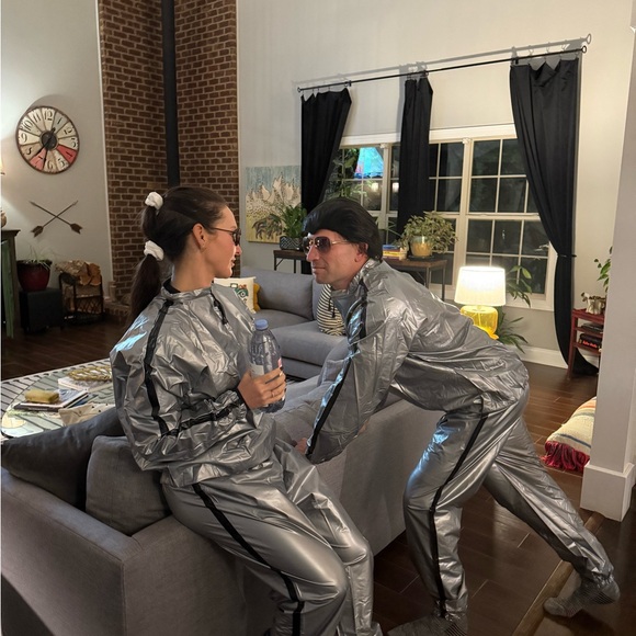 Silver Matching Tracksuits - Picture 2 of 8
